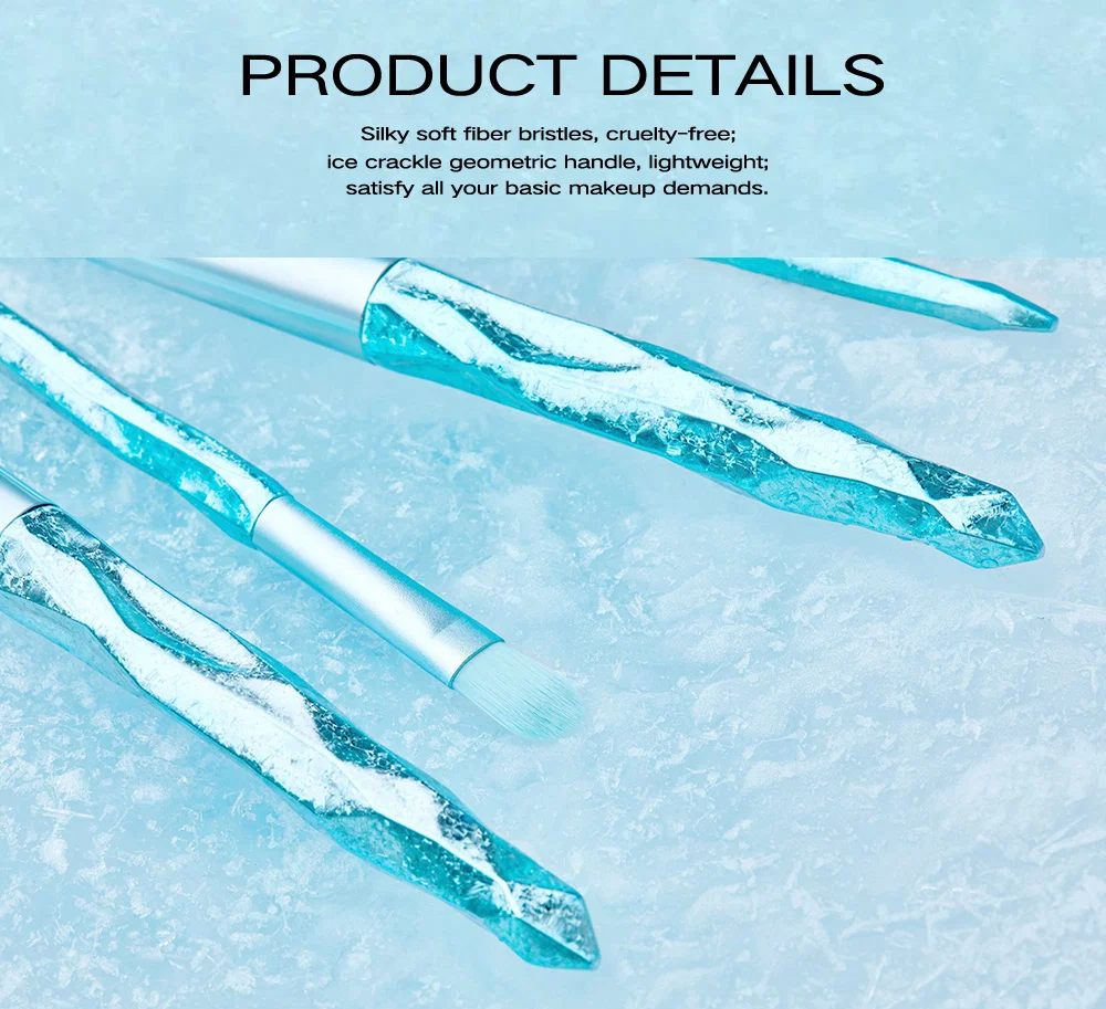Jessup - Moreno - Glacier Blue 8Pcs Brush Set