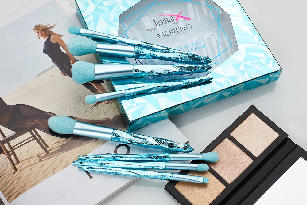 Jessup - Moreno - Glacier Blue 8Pcs Brush Set