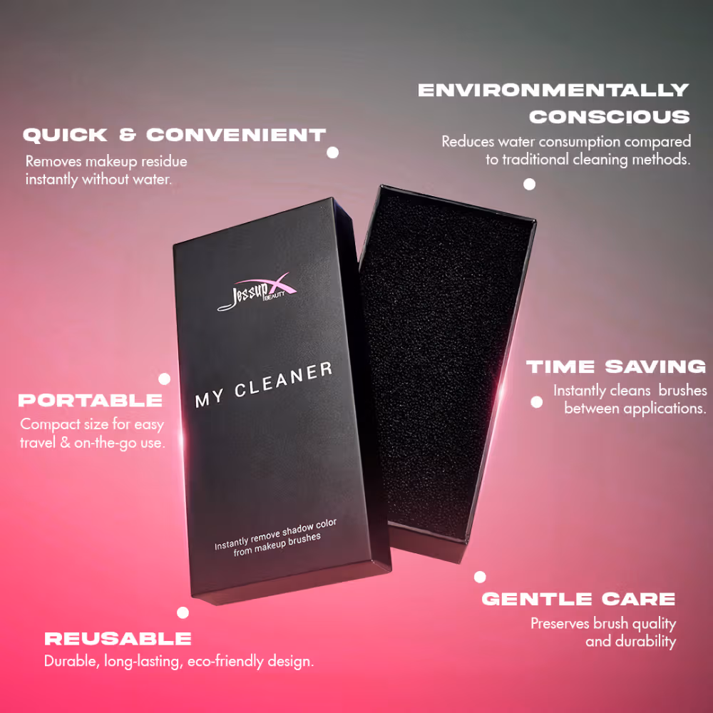 JessUp - Beauty Black - Dry Brush Cleaner
