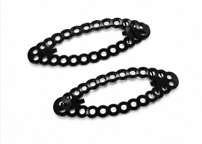 J.P High Profile - Oval Chain - Tic-Tac Pins-Hair Clips