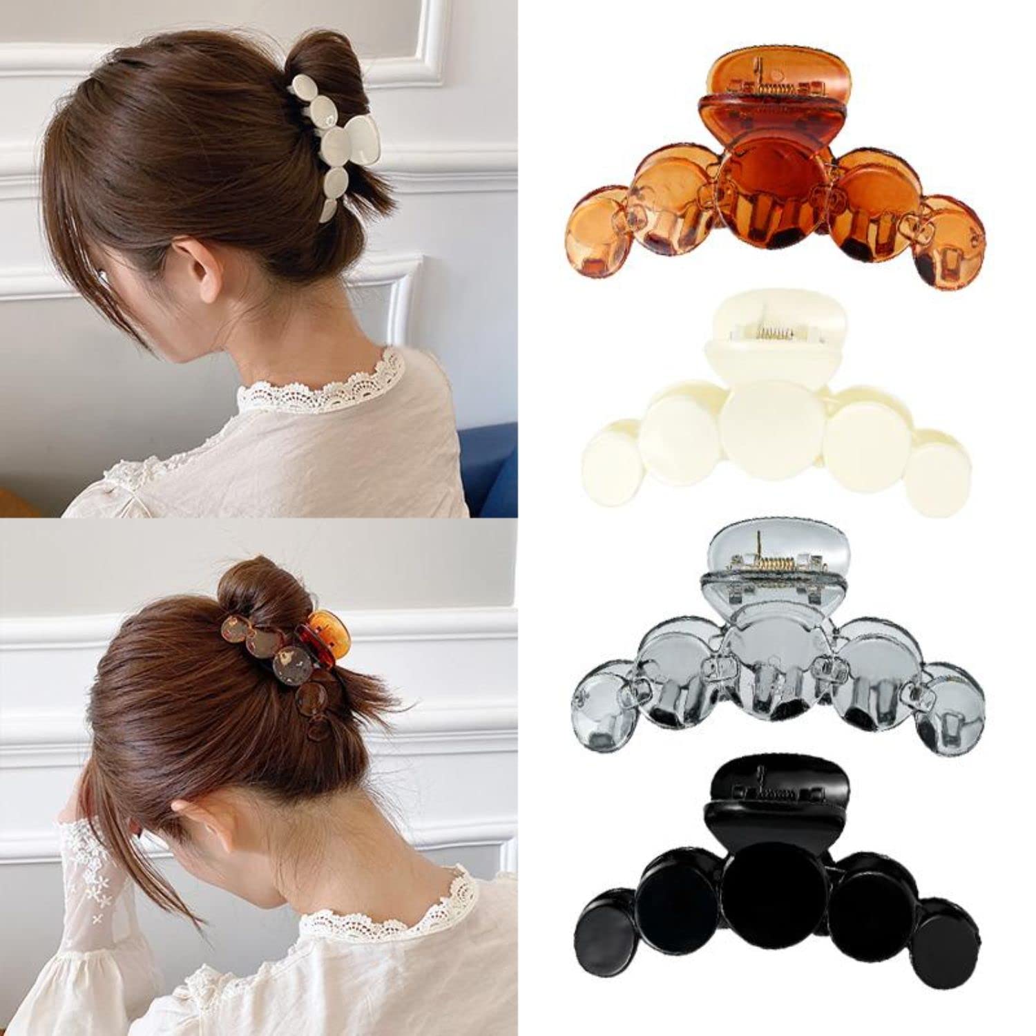 Birdware - Claw Large - Barrette Crab Hair-Claws Bath Clip Ponytail