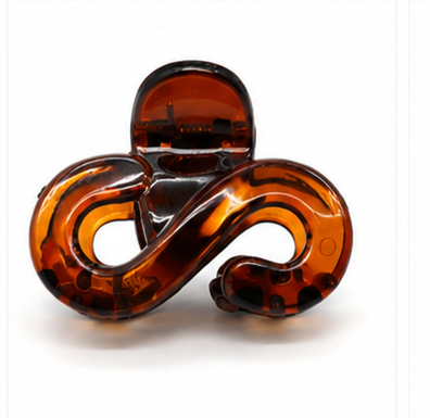 Birdware - S Shape Clip - Acrylic Material Stone For Women