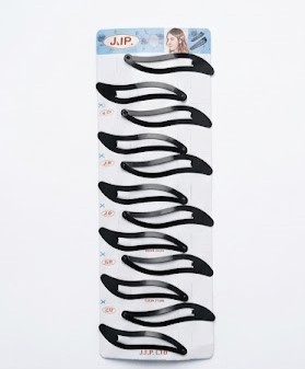 J.P High Profile - TicTok Pins-Hair Clips - Strip with 6 Pairs