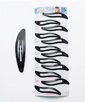 J.P High Profile - TicTok Pins-Hair Clips - Strip with 6 Pairs