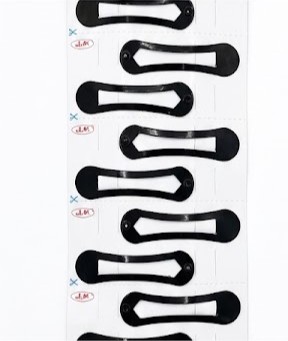 J.P High Profile - Oval Hair Pins - Tic-Tac Pins -