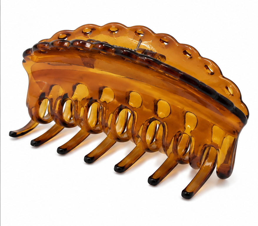 Birdware - Black/Shell Colour - Medium - Hair Clips for Women and Girls