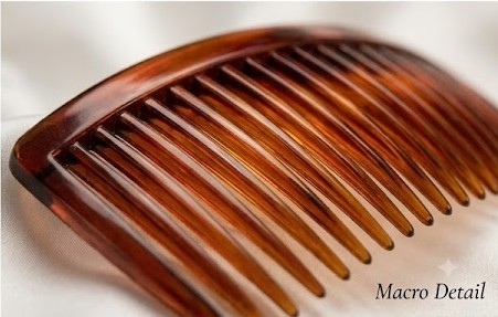 Birdwear - Women Practical - Plastic Combs Hair Clips Clamps 23 Teeth-Red Brown
