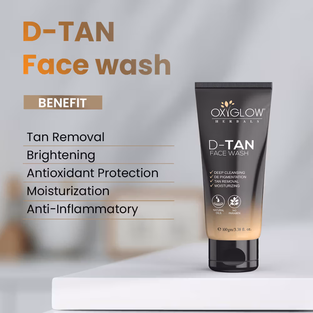 Oxyglow Herbals - De-Tan - Face Wash