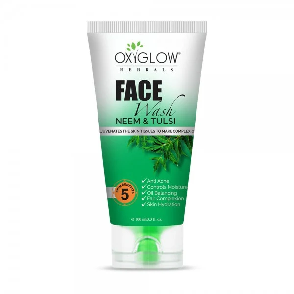 Oxyglow Herbals - Neem & Tulsi - Face Wash