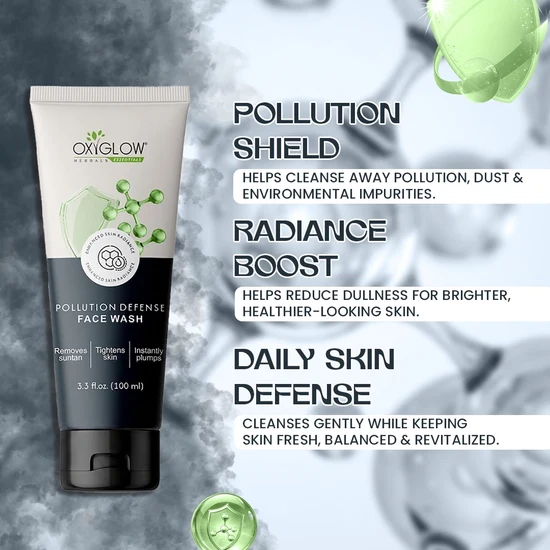 Oxyglow Herbals - Pollution Defense - Face Wash
