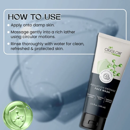 Oxyglow Herbals - Pollution Defense - Face Wash