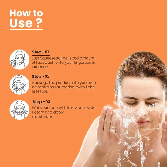Oxyglow Herbals - Papaya Anti Pollution - Face Wash