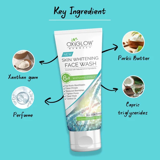 Oxyglow Herbals - Skin Whitening - Face Wash