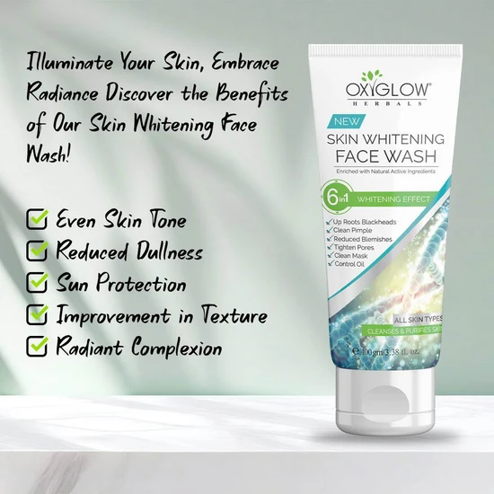Oxyglow Herbals - Skin Whitening - Face Wash