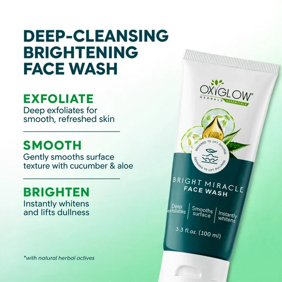 Oxyglow Herbals - Bright Miracle - Face Wash
