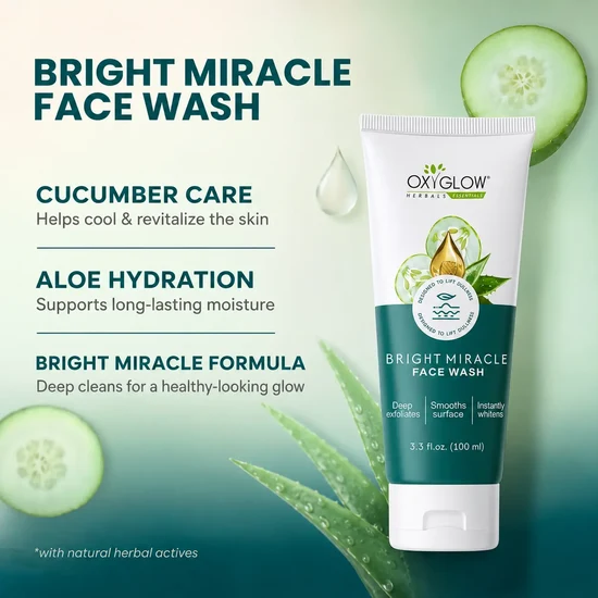 Oxyglow Herbals - Bright Miracle - Face Wash