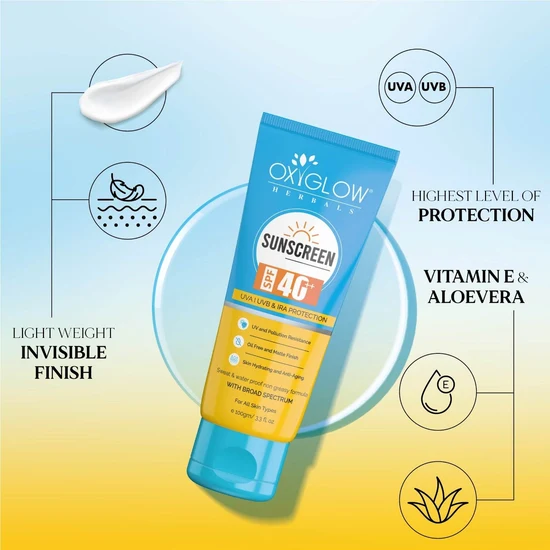 Oxyglow Herbals - Sunscreen SPF 40 PA++