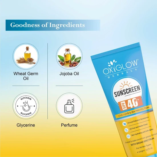 Oxyglow Herbals - Sunscreen SPF 40 PA++