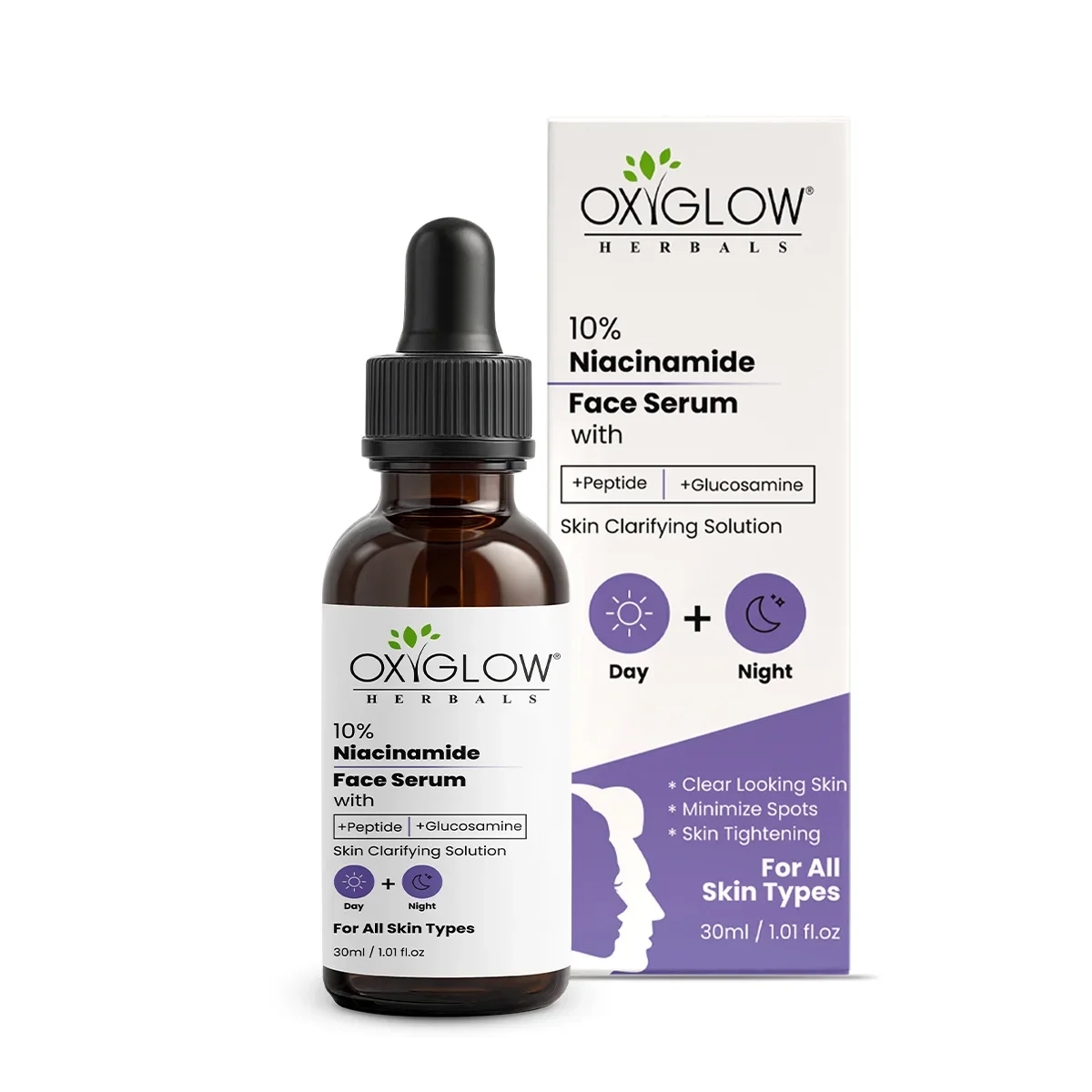 Oxyglow Herbals - 10% Niacinamide - Face Serum