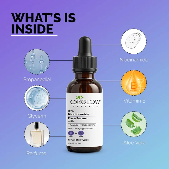 Oxyglow Herbals - 10% Niacinamide - Face Serum