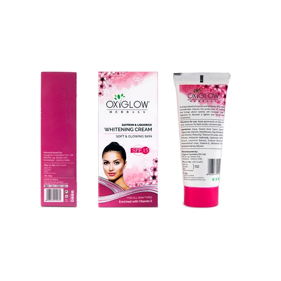 Oxyglow Herbals - Saffron & Liquorice - Whitening Cream