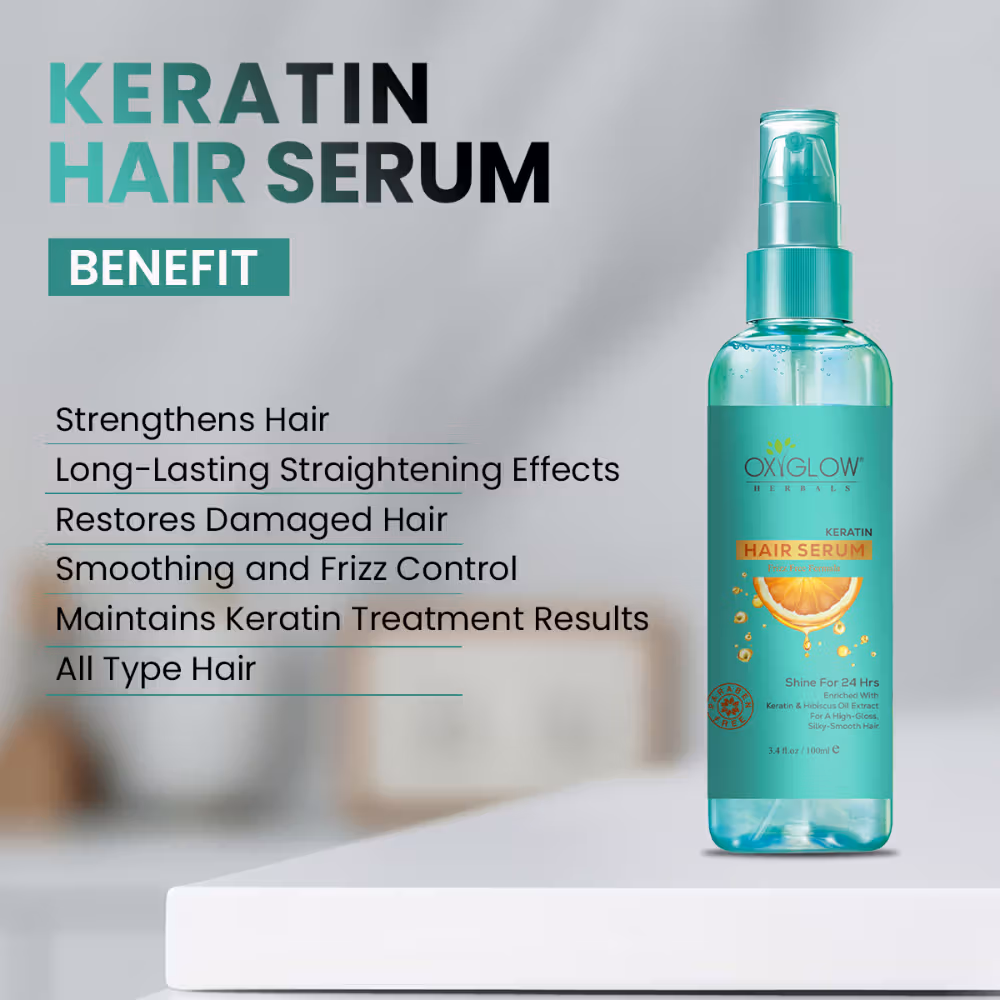 Oxyglow Herbals - Keratin - Hair Serum