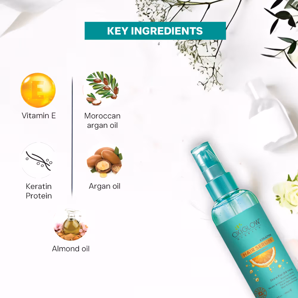 Oxyglow Herbals - Keratin - Hair Serum