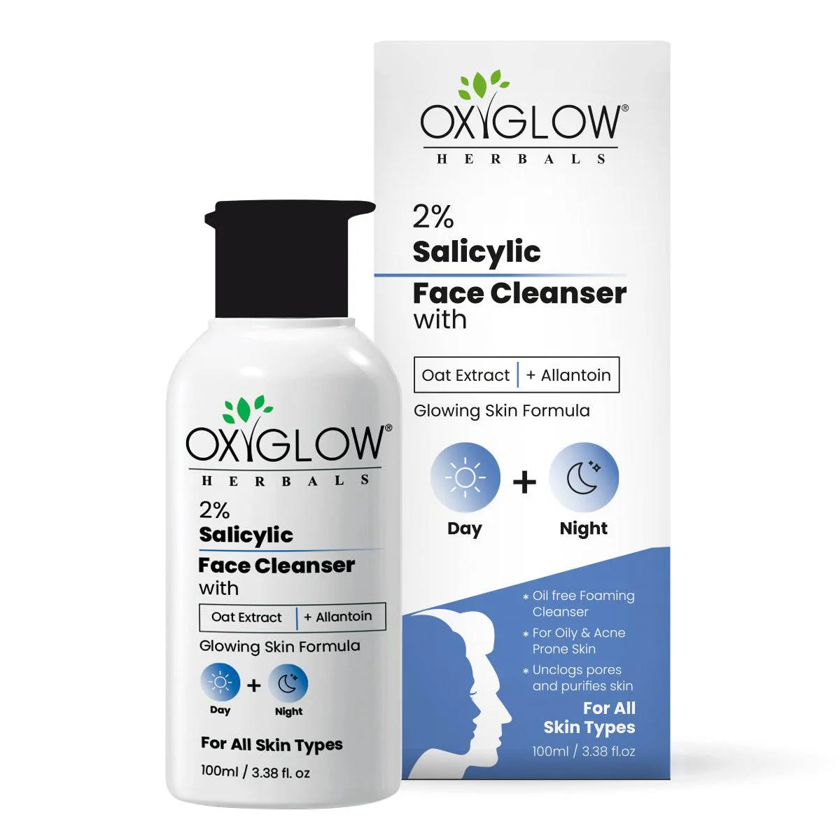 Oxyglow Herbals - 2% Salicylic - Face Cleanser