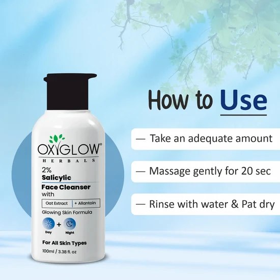 Oxyglow Herbals - 2% Salicylic - Face Cleanser