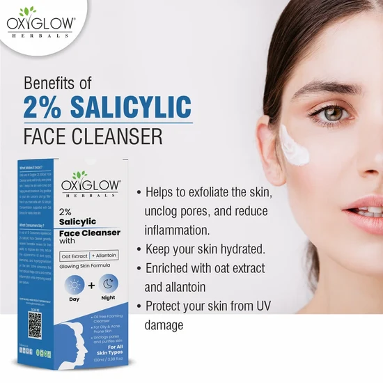 Oxyglow Herbals - 2% Salicylic - Face Cleanser