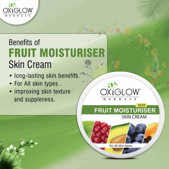 Oxyglow Herbals - Fruit Moisturizer - Skin Cream