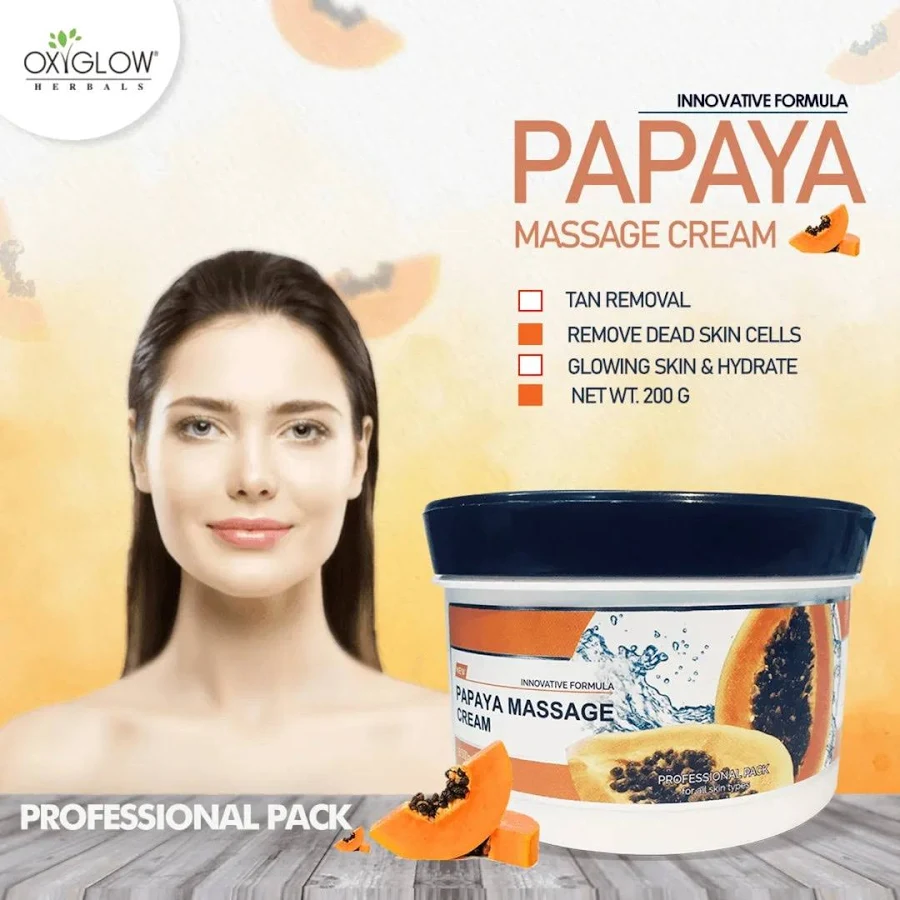 Oxyglow Professional - Papaya - Massage Cream