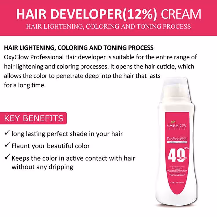 Oxyglow Herbals - Professional-Hair Developer - 40 Volume (12%)