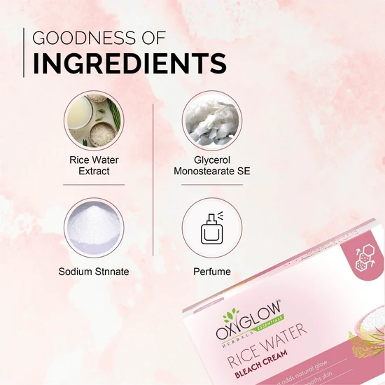 Oxyglow Herbals - Rice Water - Bleach Cream