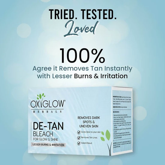 Oxyglow Herbals - D-Tan - Bleach Cream