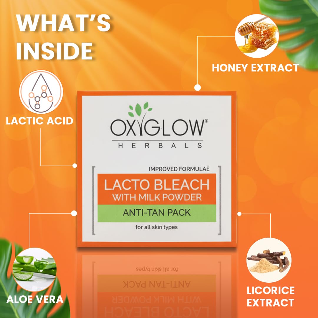 Oxyglow Herbals - Lacto - Bleach Cream