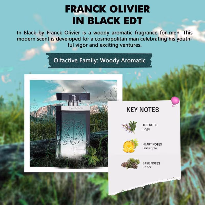 Franck Olivier - In Black - Eau De Toilette