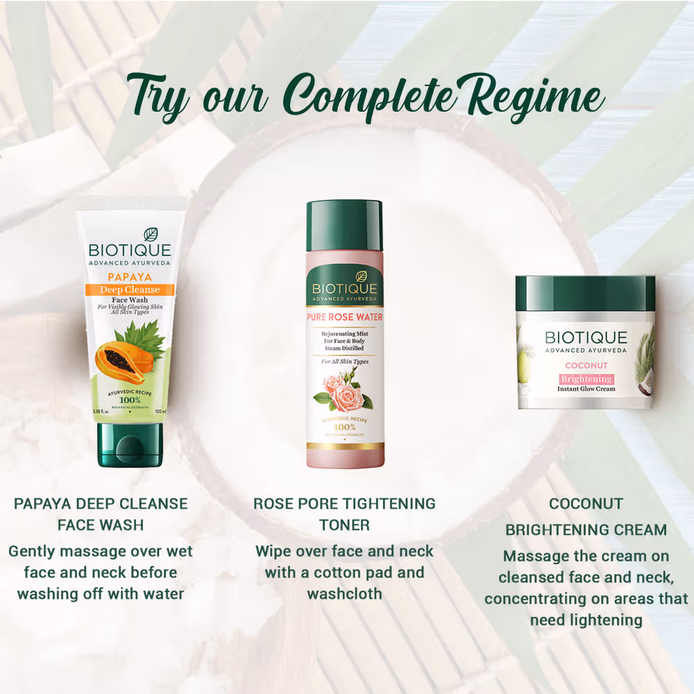 Biotique - Coconut - Brightening - Instant Glow Cream