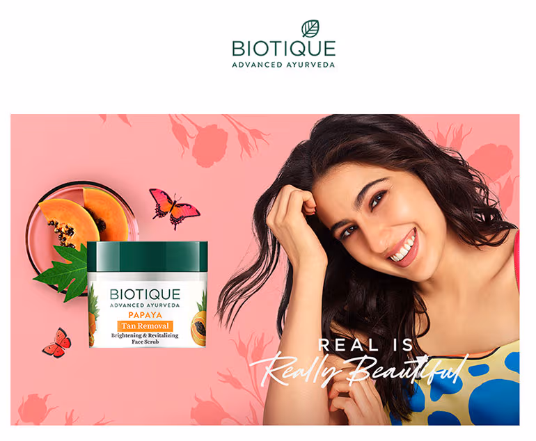 Biotique - Papaya - Tan Removal - Brightening & Revitalizing - Face Scrub