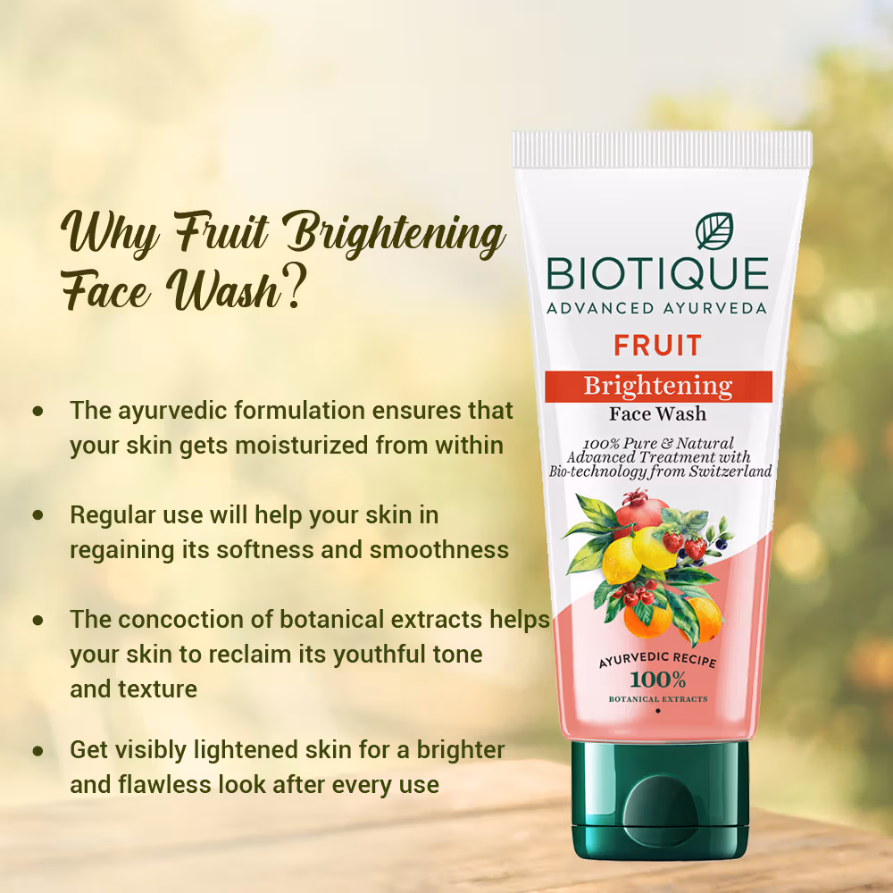 Biotique - Fruit - Brightening - Face Wash