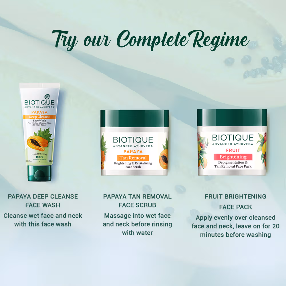 Biotique - Papaya - Deep Cleanse - Face Wash