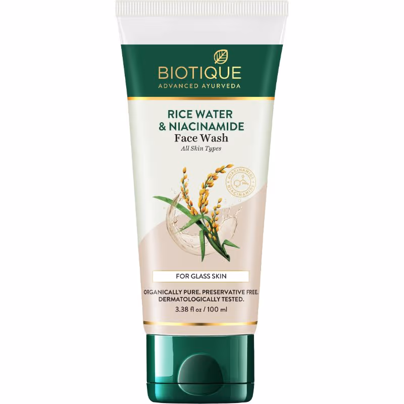 Biotique - Rice Water & Niacinamide - Face Wash