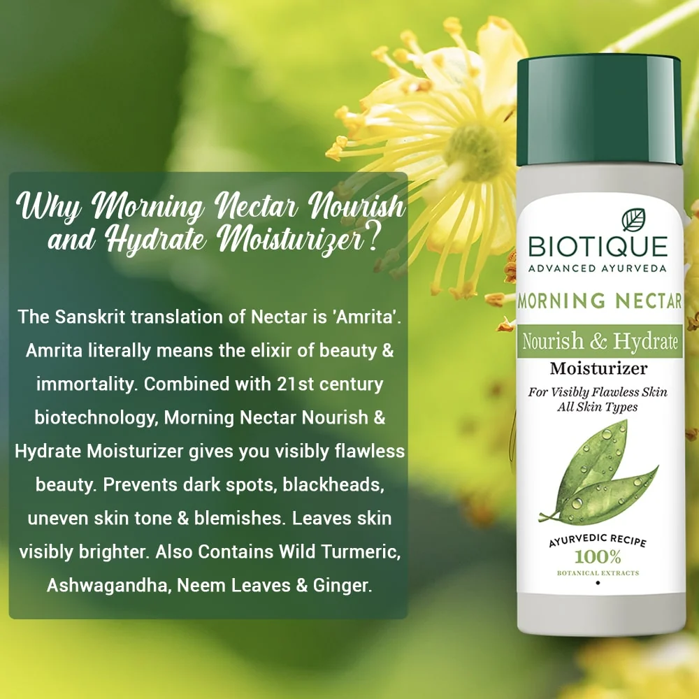 Biotique - Morning Nectar - Nourish & Hydrate - Moisturizer