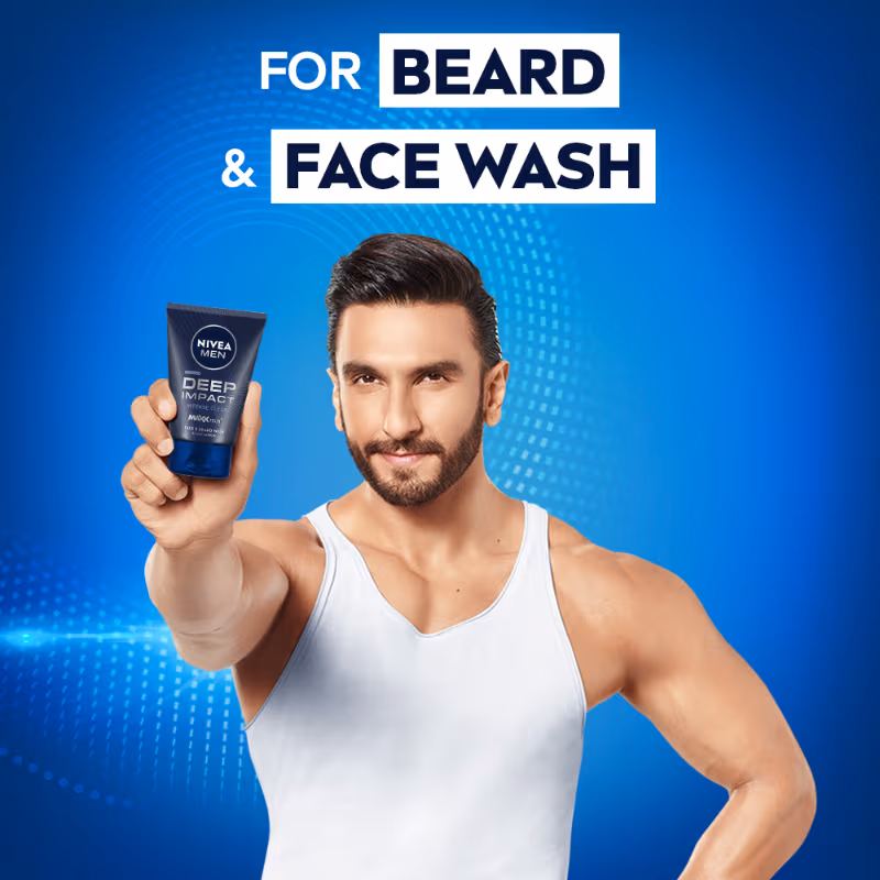 Nivea Men - Deep Impact - Intense Clean - Face Wash