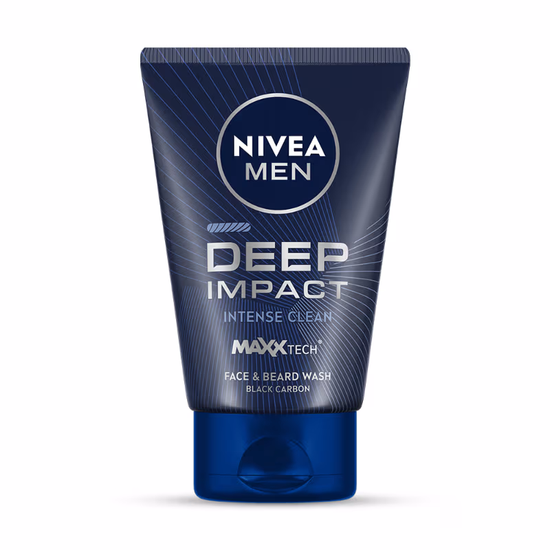Nivea Men - Deep Impact - Intense Clean - Face Wash