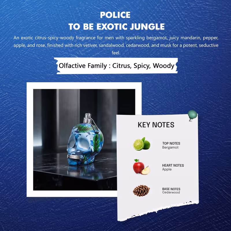 Police - To Be - Exotic Jungle - Eau De Toilette - For Man