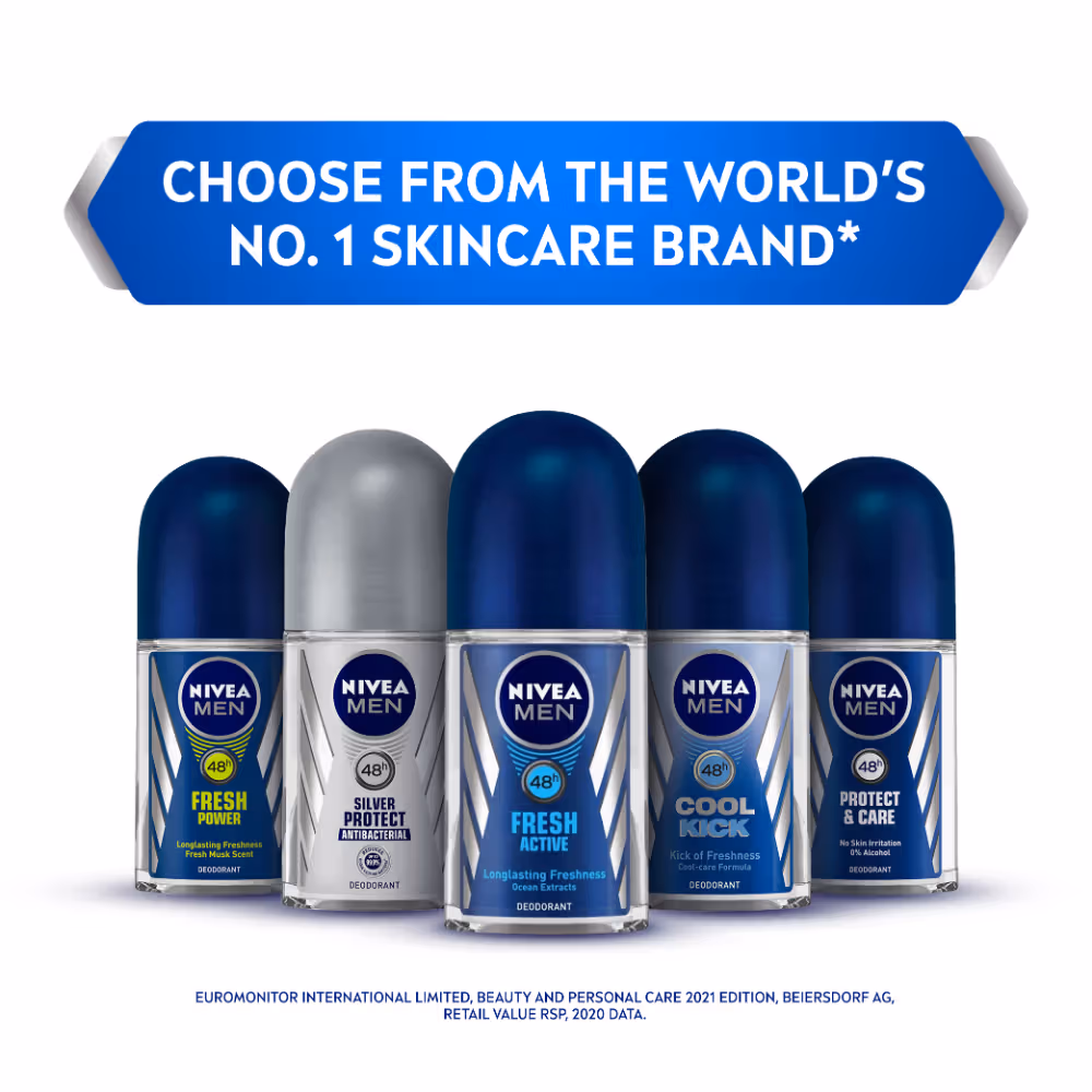 Nivea Men - Cool Kick - Deodorant Roll On