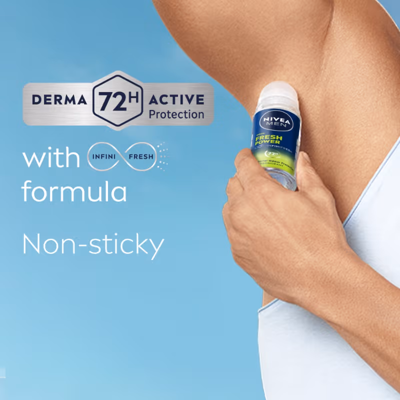 Nivea Men - Fresh Power - Deodorant Roll On