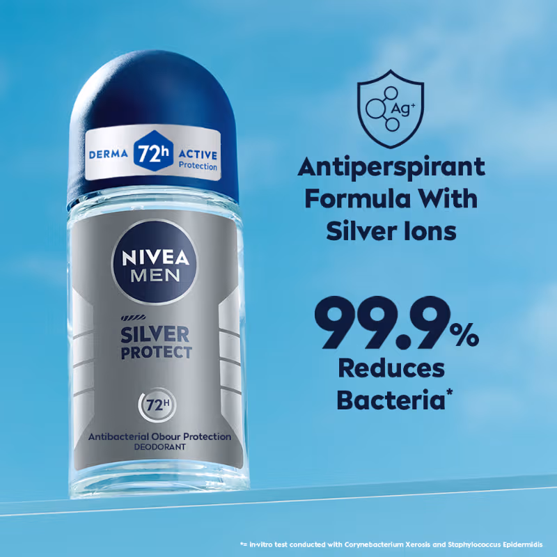 Nivea Men - Silver Protect - Deodorant Roll On