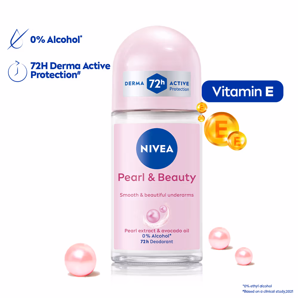 Nivea Men - Pearl & Beauty - Deodorant Roll On